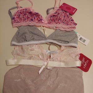 Gilligan O'Malley, So and Xhilaration Soft Cup Bras-Set of 4